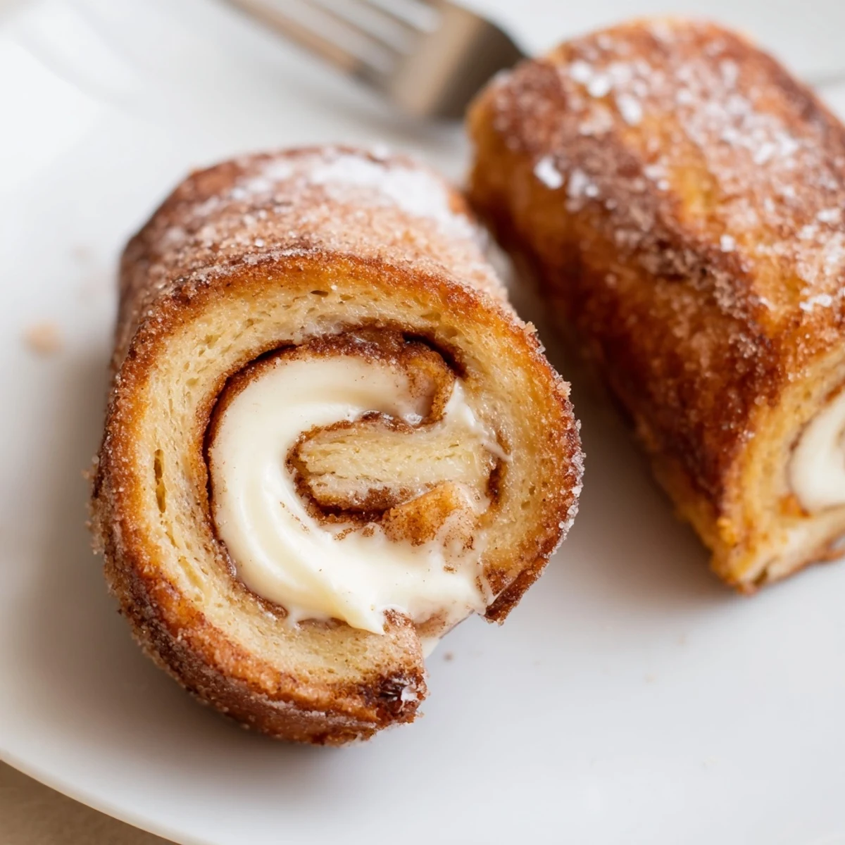 Cinnamon Roll French Toast Roll Ups