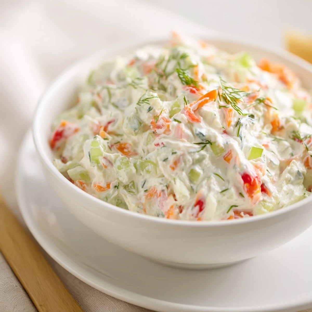 Party-ready Garden Vegetable Spread Recipe served with colorful veggie sticks, bright garlic zing