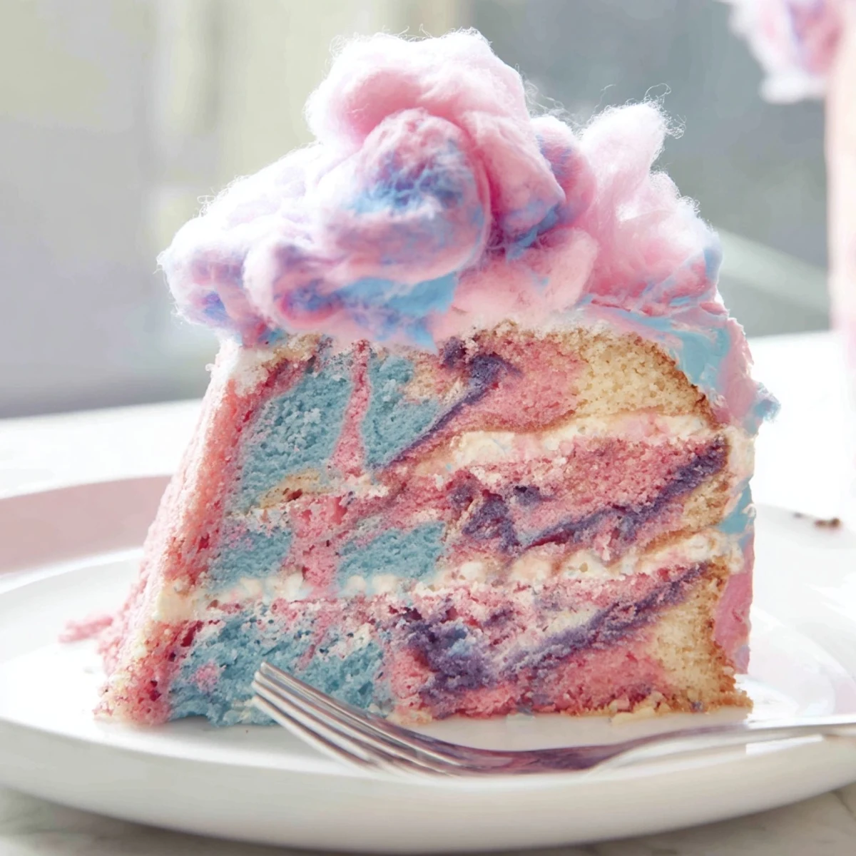 Cotton Candy Cake