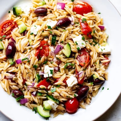 Mediterranean Orzo Pasta Salad