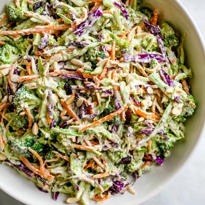 Crisp Broccoli Slaw Salad